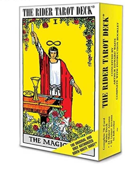 The Rider Tarot Deck 78 Cards w. Instruction Booklet