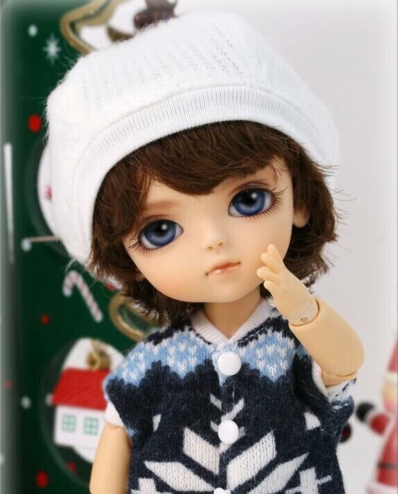 1/8 BJD Doll Lati Yellow Lumi Light Tan Color -Free Face Make Up+Free Eyes