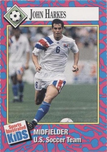 1993 Sports Illustrated for Kids Series 2 John Harkes #198