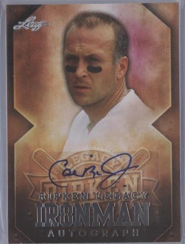 2014 Leaf Cal Ripken Jr. Ironman Legacy Signature Collection - Cal Ripken #IM-18
