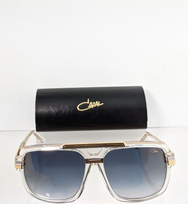 Pre-owned Cazal Brand Authentic  Sunglasses Mod. 8042 Col. 003 Crystal 8042 61mm Frame In Blue