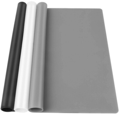Silicone Mat for crafts 3 PCS large UV resin Craft molds clay Sheet lot set play