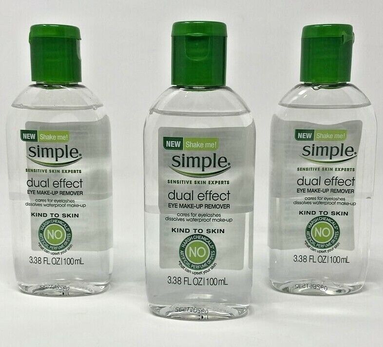 Simple Kind To Skin Dual Effect Eye Make-Up Remover (3)Three