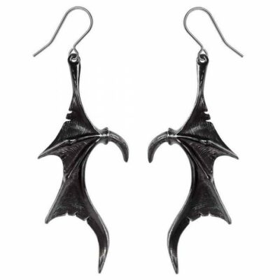 Alchemy Gothic Wings Of Midnight Bat Earrings   Local Stock   Gothic