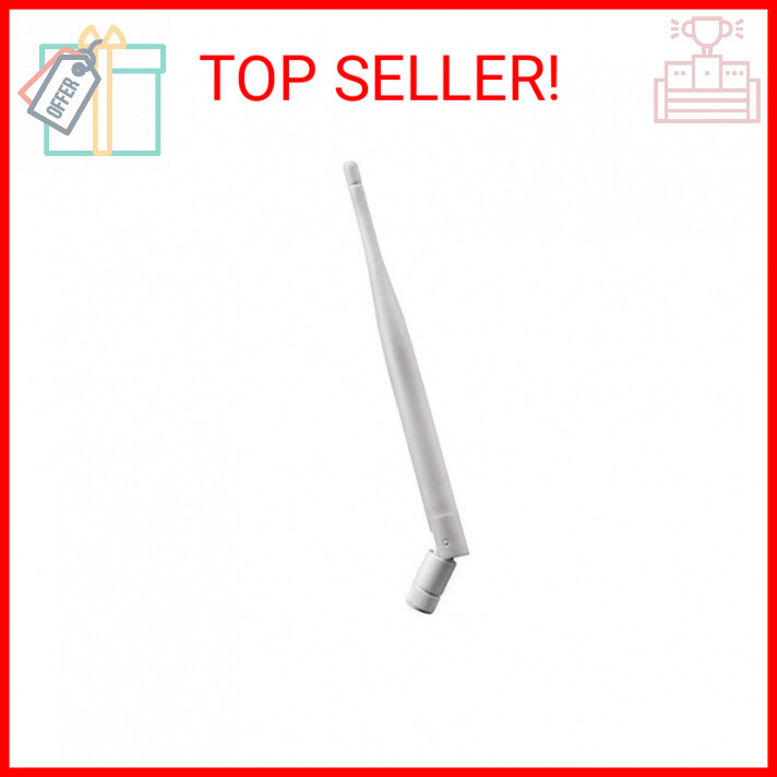 Dericam Universal 2.4G 5dBi WiFi Antenna for Security Camera/Router, WiFi Booste