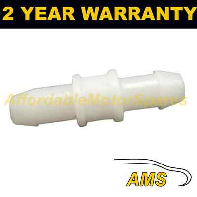 UNIVERSAL WINDSCREEN WASHER SCREENWASH IN LINE PIPE JOINER CONNECTOR 4MM WWY24