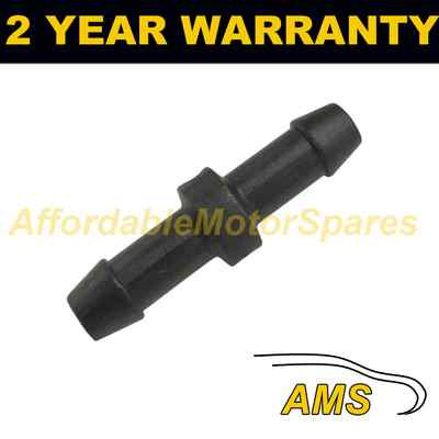 UNIVERSAL WINDSCREEN WASHER SCREENWASH IN LINE PIPE JOINER CONNECTOR 4MM WWY23