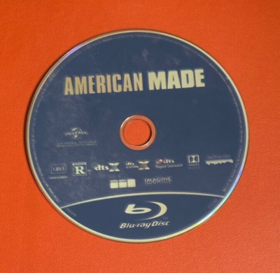 American Made (Blu-ray - DISK ONLY, 2017) Tom Cruise, Jesse Plemons