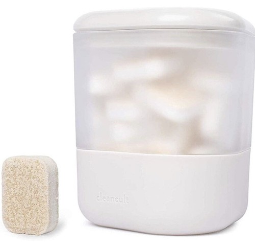 Cleancult Non Toxic Dishwasher 18 Tablets W/ Shatter Resistant Glass Container