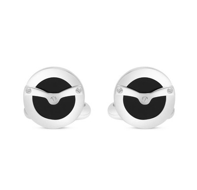 Chopard Wings Tourbillon Stainless Steel, Onyx Whale Back Cufflinks! RRP 895.00