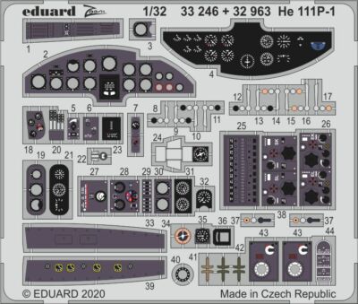 Eduard Zoom 33246 1/32 Heinkel He-111P-1 REVELL