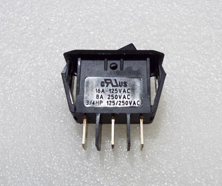 QTY1 ROCKER SWITCH ON/OFF/ON SPDT 3 POSITION MAINTAINED HIGH/LOW FORWARD/REVERSE