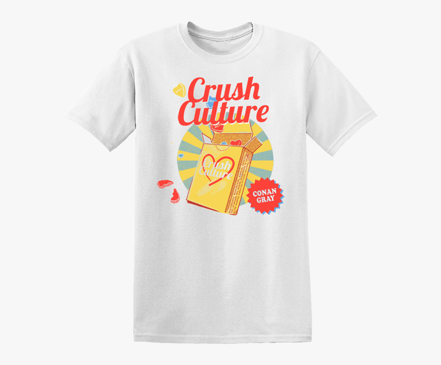 Conan Gray - Crush Culture Shirt Short Sleeve White Cute