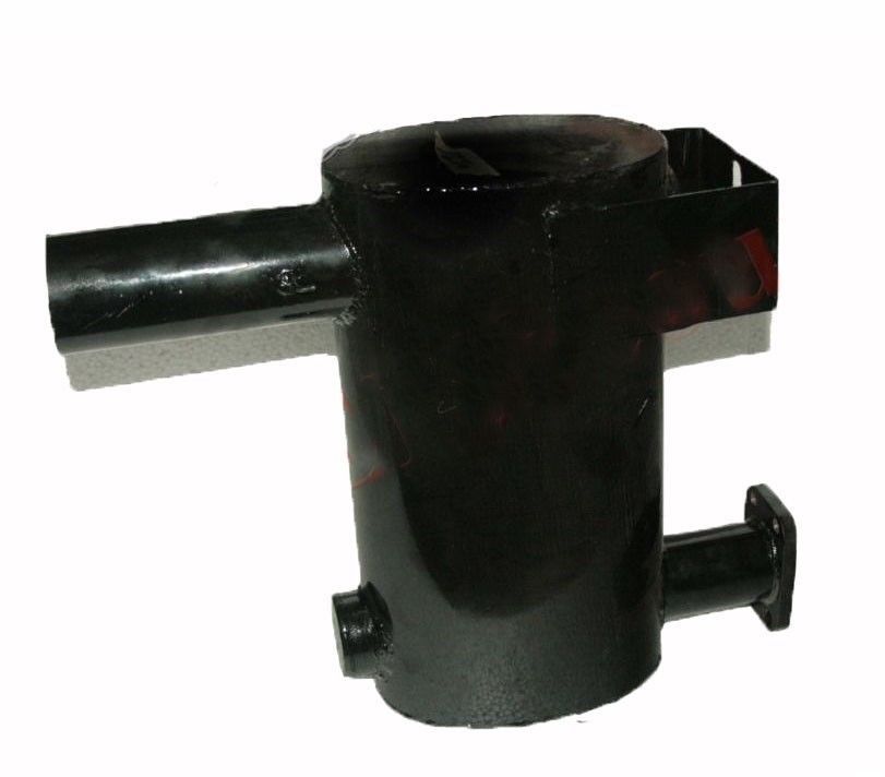 New 3DX JCB Main Exhaust Silencer Black Enamel Coated  