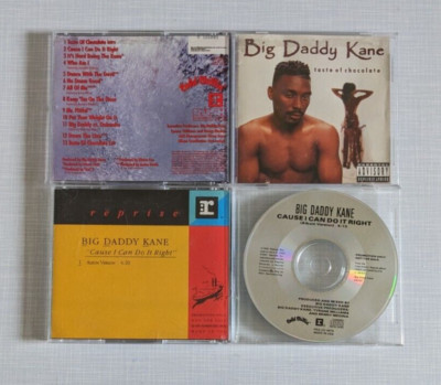 Big Daddy Kane CD Lot Taste Of Chocolate, Cause I Can Do It Right