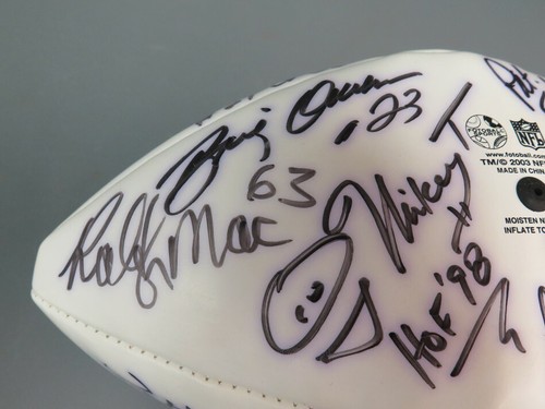 NFL Washington Redskins Multiple Signatures Autographed Limited Edition Football