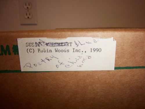 Robin Woods Susan Blue Poetry of Childhood 1989