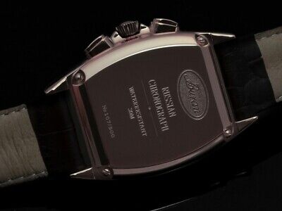 Pre-owned Buran V.m. Mechanical Chronograph Moon Phase 31679/1449142b Us