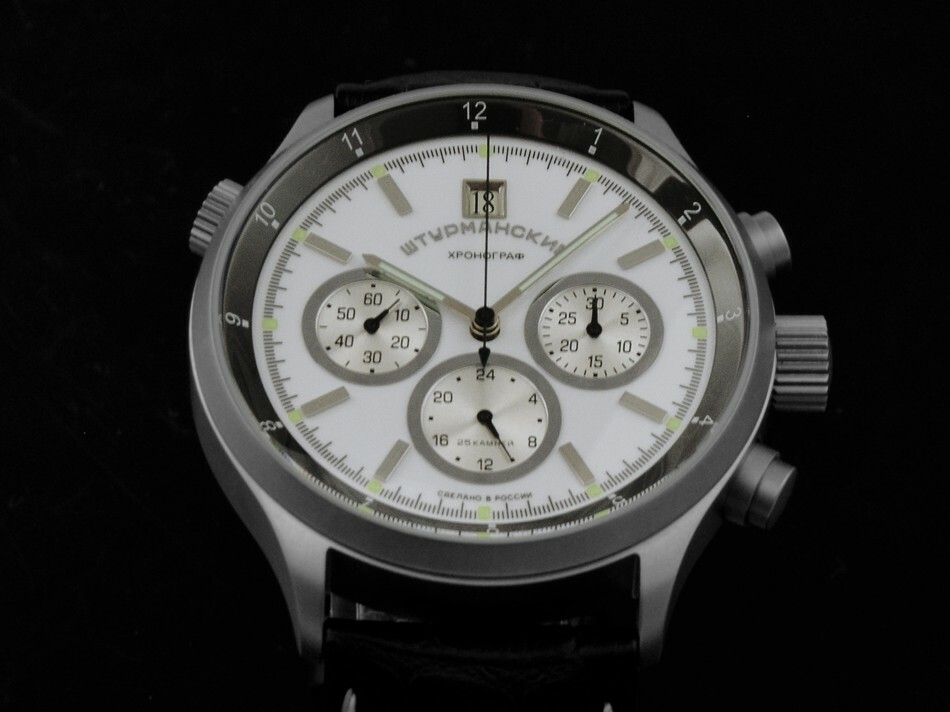 Pre-owned Poljot Mechanical Watch Sturmanskie  Chronograph 31681/1743763 Limited Us