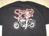 Steadfast Cycles XL shirt pinup girl Vintage Cafe Racer Mens T classic British