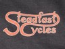 Steadfast Cycles XL shirt pinup girl Vintage Cafe Racer Mens T classic British