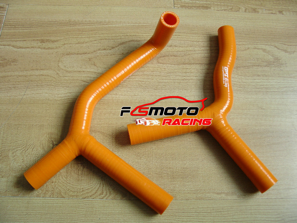 FOR KTM 85//105 SX//XC 2003-2012 silicone radiator BLUE hose Y kit