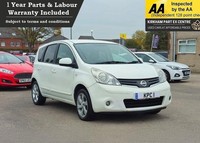 2009 Nissan Note 1.4 16V n-tec Hatchback 5dr Petrol Manual Euro 4 (88 ps) MOT JU