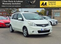 2009 Nissan Note 1.4 16V n-tec Hatchback 5dr Petrol Manual Euro 4 (88 ps) MOT JU