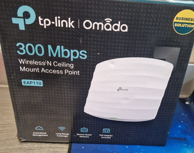 TP-Link Omada EAP110 Access Point professionale Wi-Fi 300mbps 2.4GHz. poe