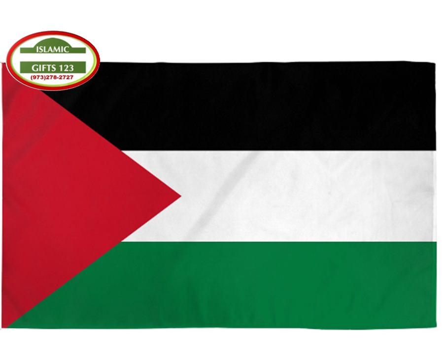Palestine Flag 2 Ft x 3Ft Jerusalem Free GAZA  AL Quds Dome Of Rock Islamic Gift