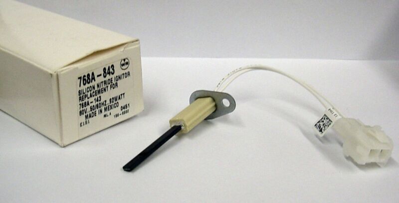 768A-843 White Rodgers Furnace Ignitor for Thermo Products 768A-143 Igniter
