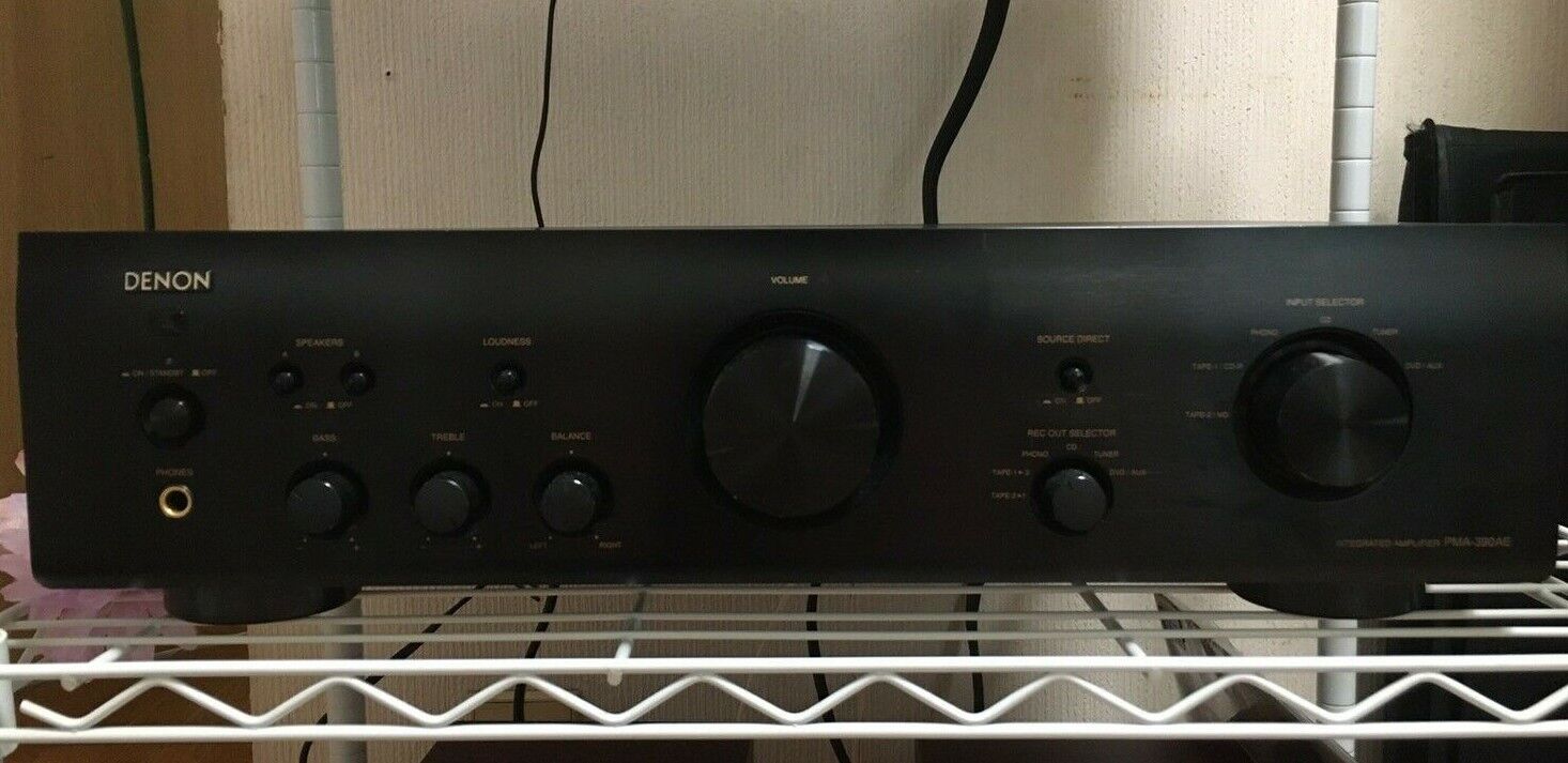 DENON PMA-390AE Black Integrated amplifier AC100V Phono DENON PMA-390AE Black Integrated amplifier AC100V Phono