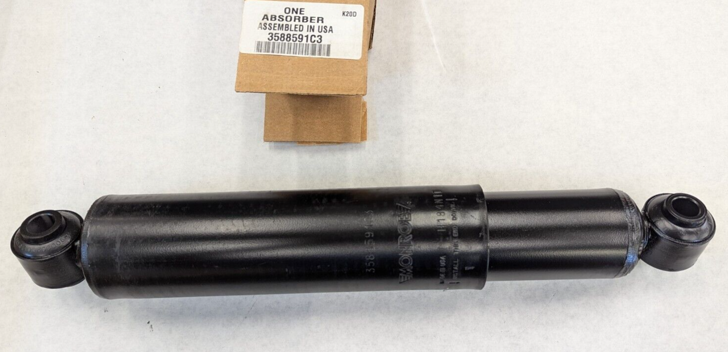 3588591C3 International Shock Absorber 14,600 lb Axle 7400 3588591C3 International Shock Absorber 14,600 lb Axle 7400
