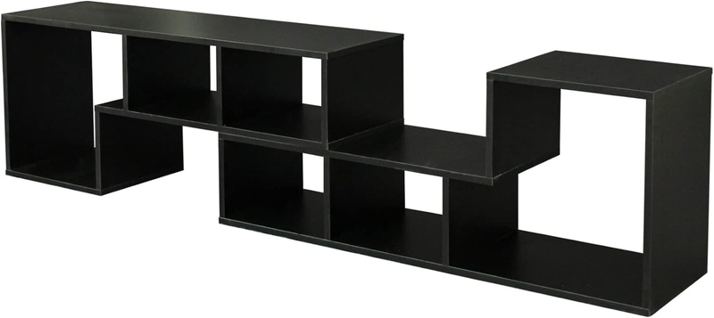 Convertible TV Stand Television Console Table with Open Storage Compartments, Bo