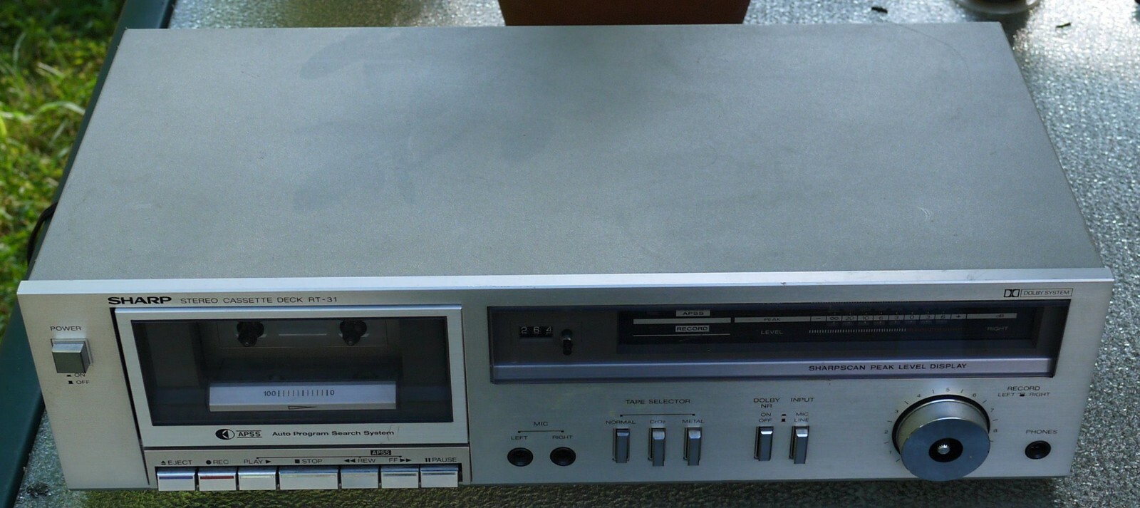 Купить Винтажные кассетные стойки Vintage 1981/1985 Sharp rt/31 Stereo