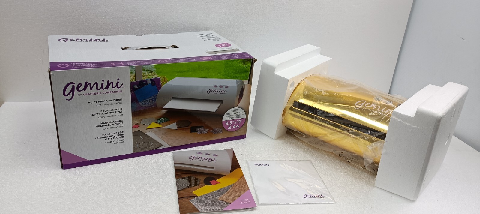 Gemini by Crafter's Companion Embosser Model GEM-M-USA Rose