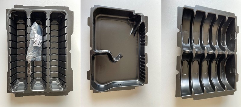 Tanos Systainer Universal Einlagen Tiefzieheinlage Winkelschrauber Bohrschrauber