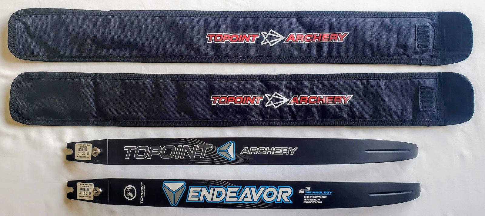 Topoint Archery Endeavor Recurve Bow Limbs ILF Short 23H-25H 30-32 lb 64/66