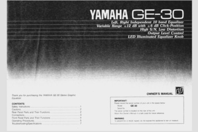 Used Yamaha Ge 30 For Sale Hifishark 