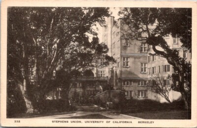 Stephens Union Berkeley CA University of California Albertype postcard P24