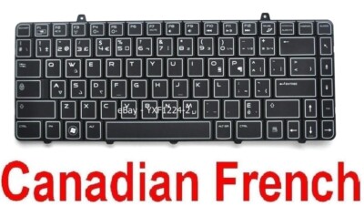 Keyboard for Dell Alienware M11X R1 - CF Canadian French P06T