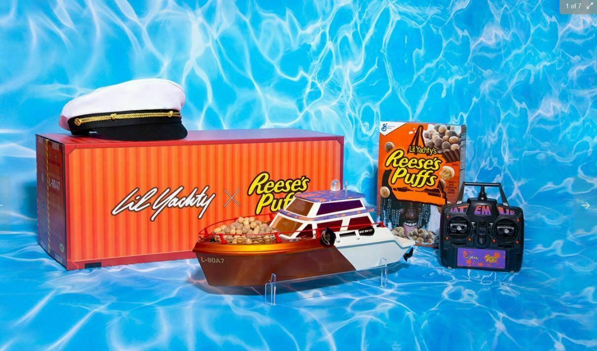 菓子 Lil Yachty's Reese's Puffs REESE'S PUFFS x Lil Yachty Lil Yacht In Hand | eBay