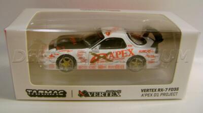 MAZDA RX-7 FD3S VERTEX APEX D1 PROJECT GLOBAL 1:64 TARMAC