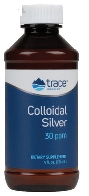 Trace Minerals Коллоидное серебро 30 частей на миллион 4 унции жидкости
