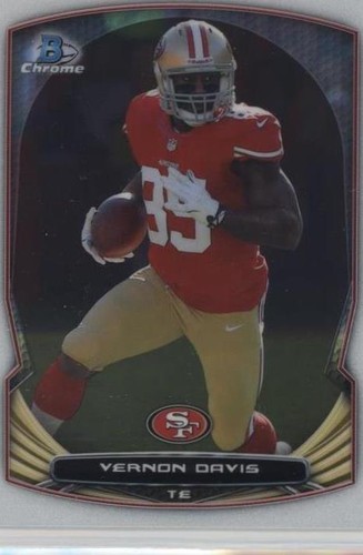 2014 Bowman Chrome Vernon Davis #70