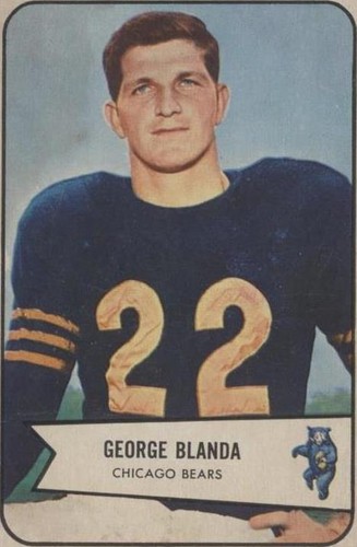 1954 Bowman George Blanda #23