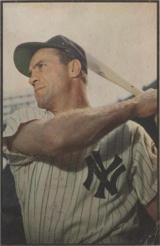 1953 Bowman Color - Hank Bauer #84