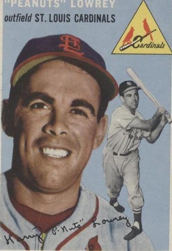 1954 Topps - Harry 'peanuts' Lowrey #158