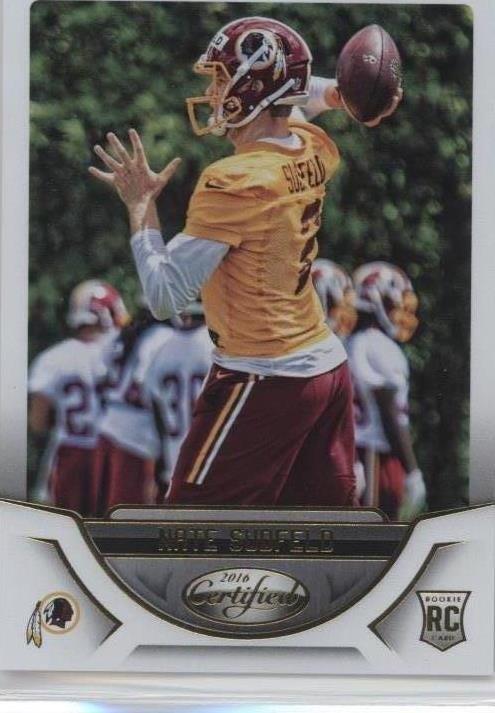 2016 Panini Certified Nate Sudfeld #160