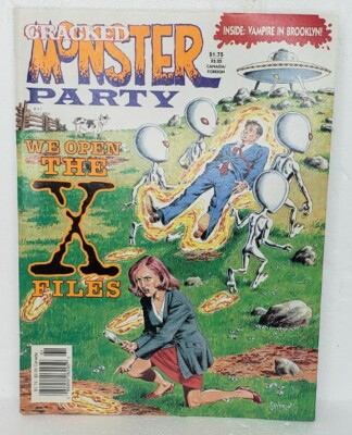  Cracked Monster Party # 31 Spring 1996 We Open The X Files
